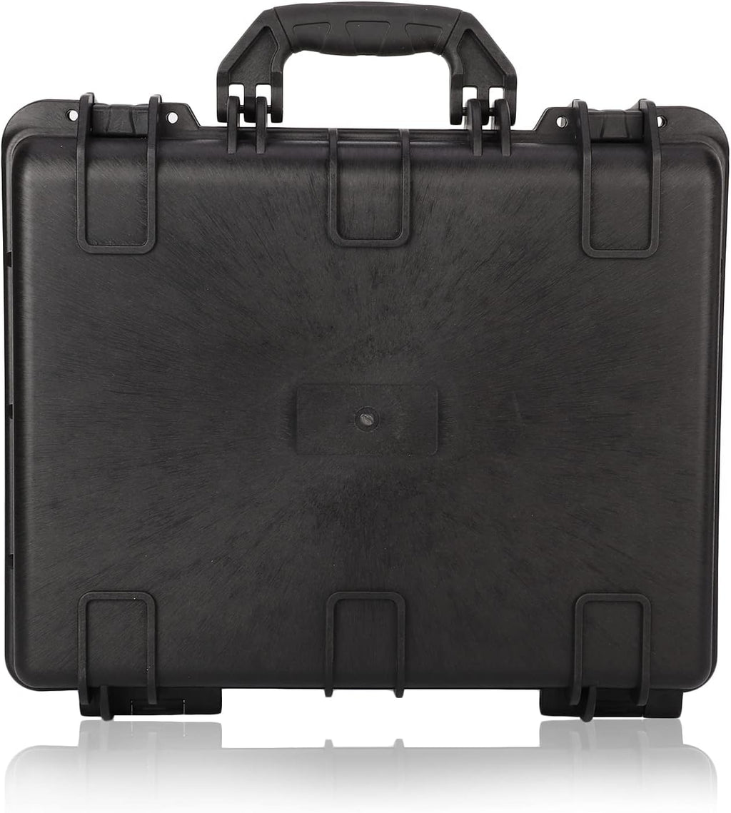 Black Waterproof Hard Camera Case with Foam Insert Y162576