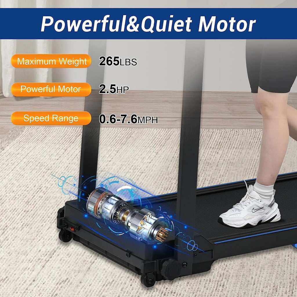 2 HP Folding Incline Exercise Treadmill Q3929