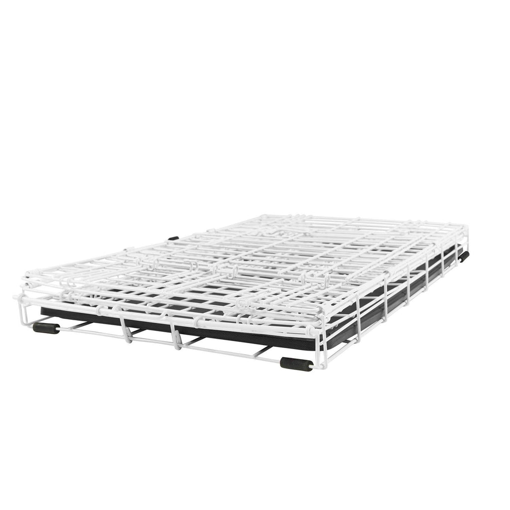 White 2-Door Dog Crate D3925