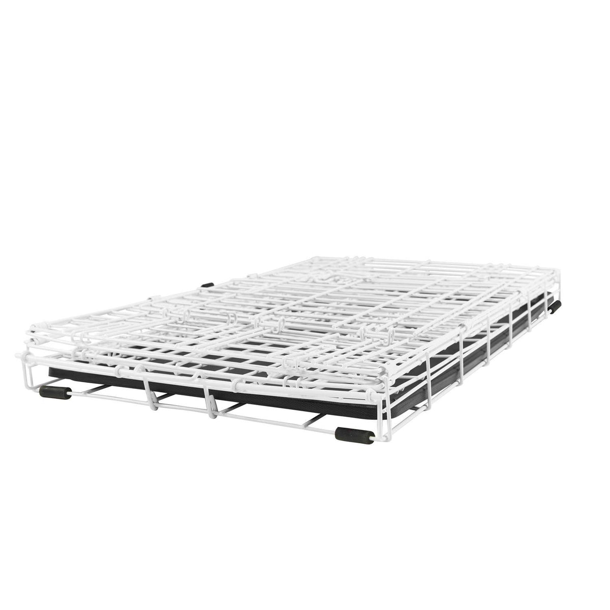 White 2-Door Dog Crate D3925