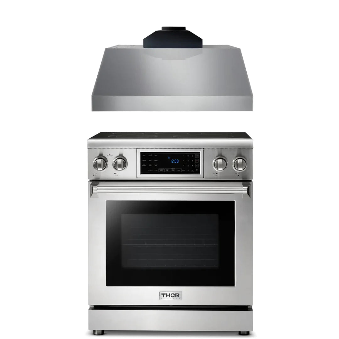 30 Electric Range and Range Hood G9858