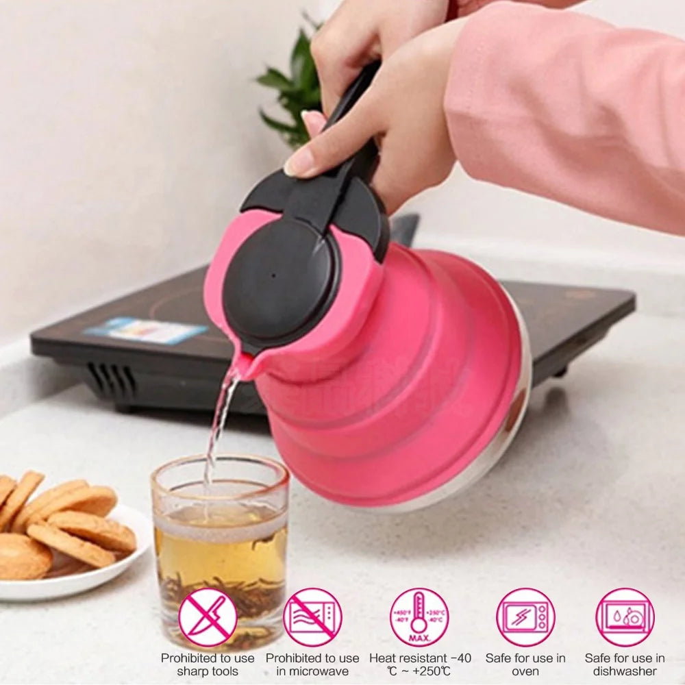 Foldable Silicone Kettle 1500ML Z61747