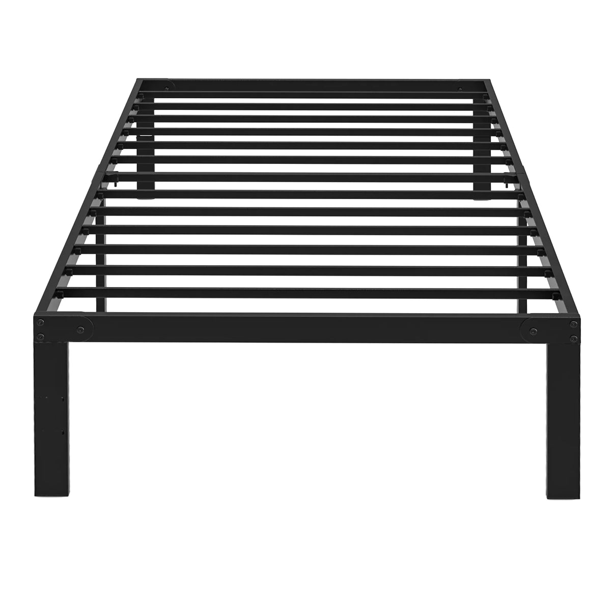 Queen Size Black Metal Platform Bed Frame R28272