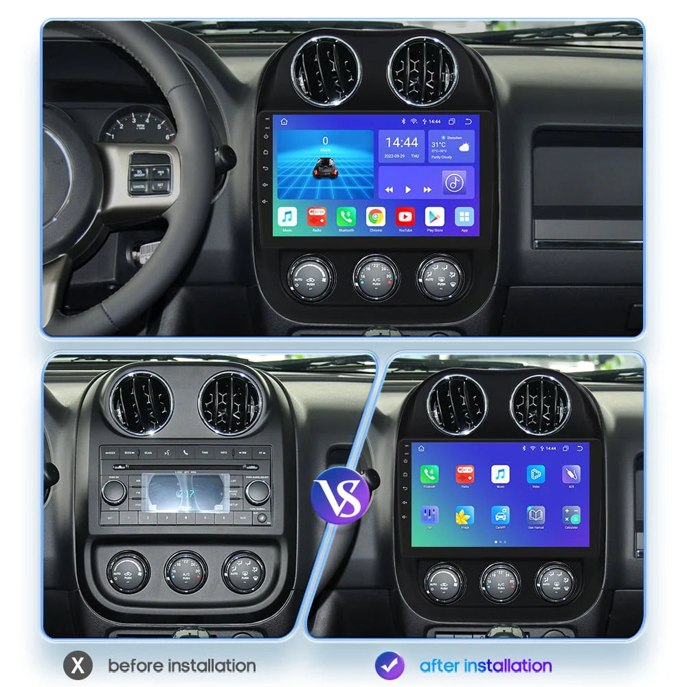 Android 12 2+32GB Car Stereo Radio GPS Navigation CarPlay A542