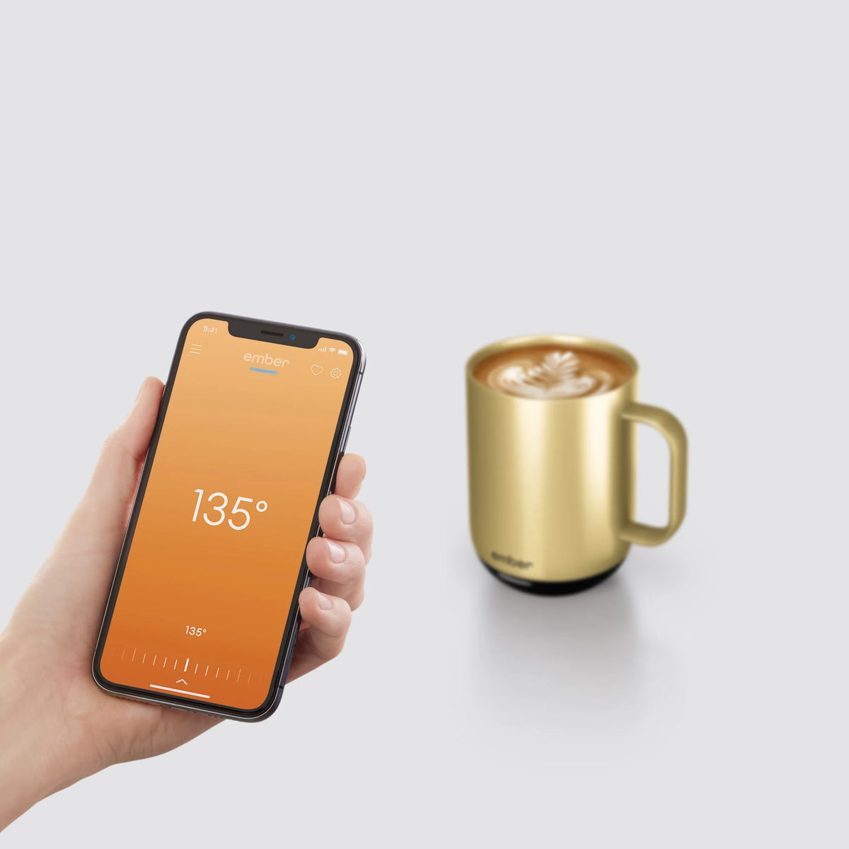 10 oz Copper Temperature Control Smart Mug U247