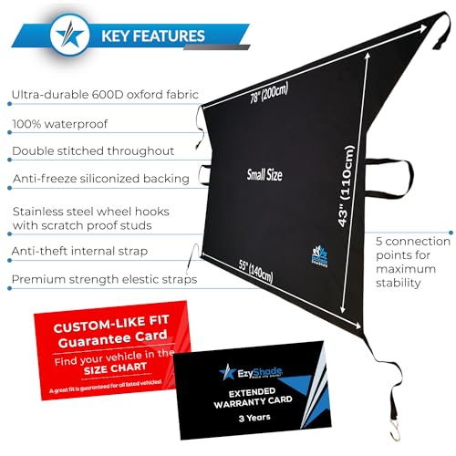 Car Windshield Cover for Ice and Snow Standard (M) Size X284