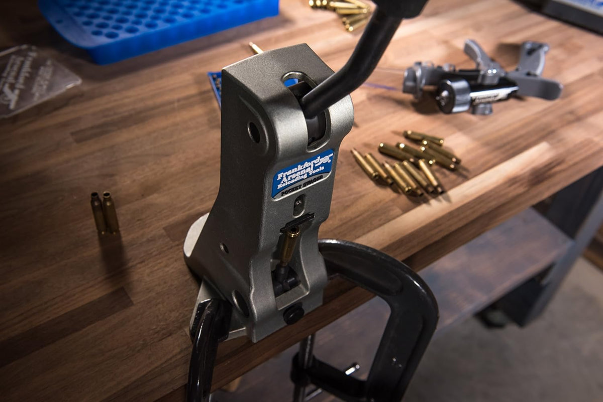 Primer Pocket Swager with Adjustable Handle and Auto-Eject M4475