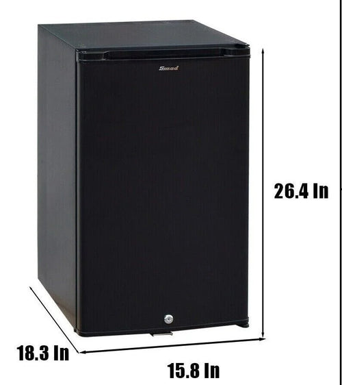 1.7 Cu ft Portable Absorption Mini Fridge with Lock X616