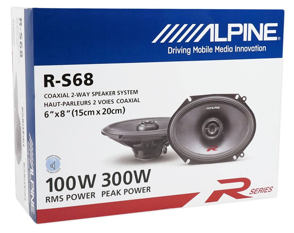 6x22X8x22 2-Way Car Speakers K859