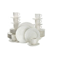 40 Piece White Dinnerware Set Y86160