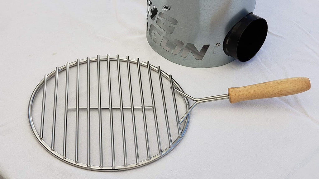 Cooking Grate with Solid Wood Handle M658