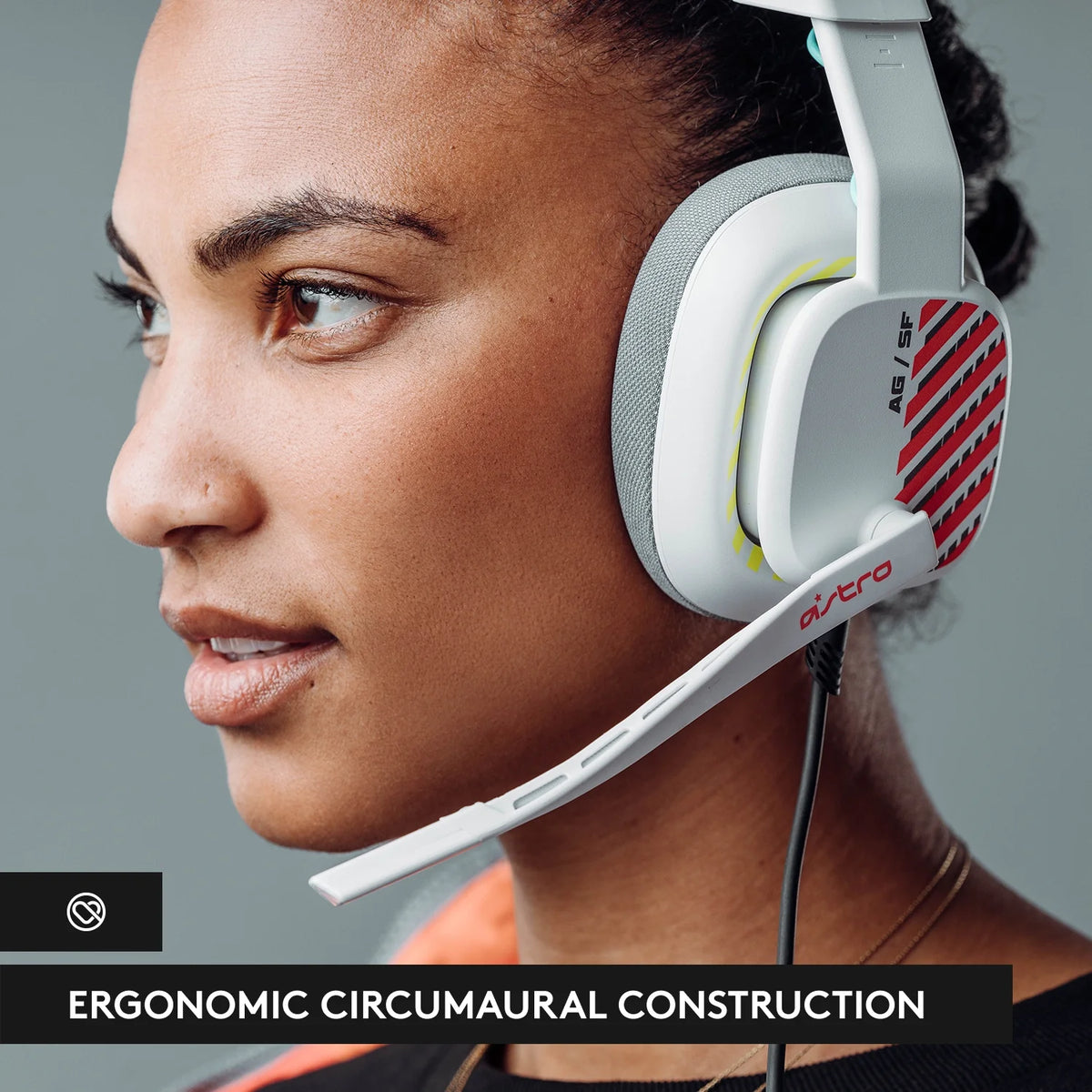 Wired Over-ear Gaming Headset with Flip-to-Mute Microphone B512970