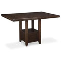 Dark Brown 36" Counter Height Dining Extension Table D23107