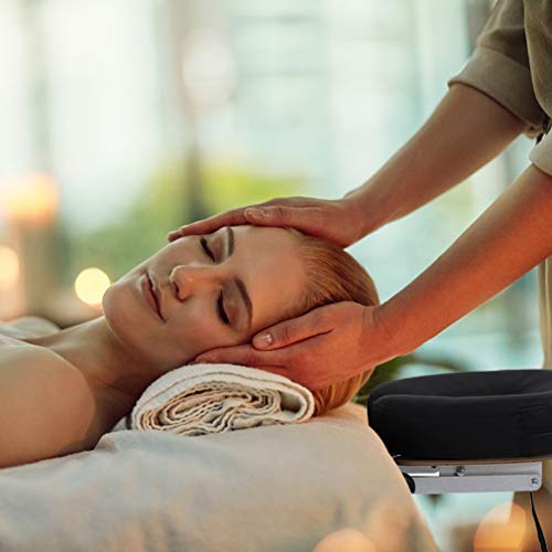 Portable Massage Table 28 Inch Wide Adjustable Folding PU Leather M584