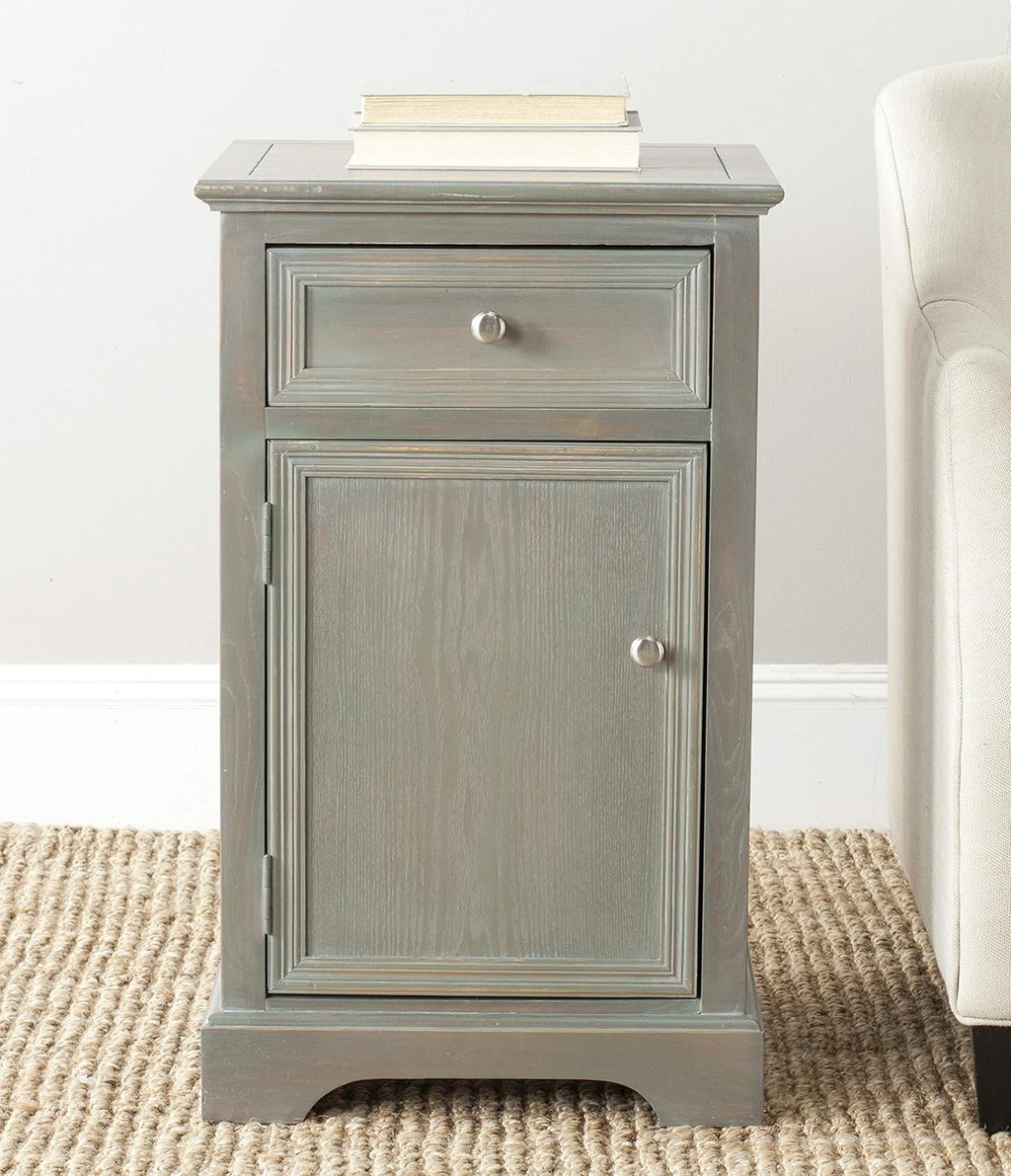 French Grey End Table N27708