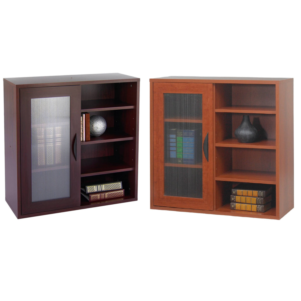 5 Shelf Wood Bookcase C497