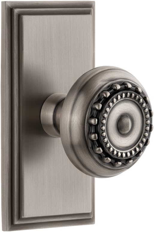 Timeless Bronze Privacy Plate with Knob Z4087
