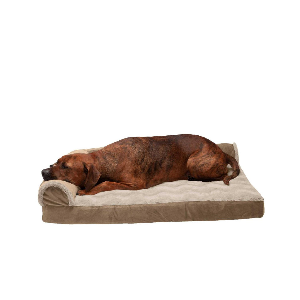 Velvet Chaise Lounge Dog Bed W89798