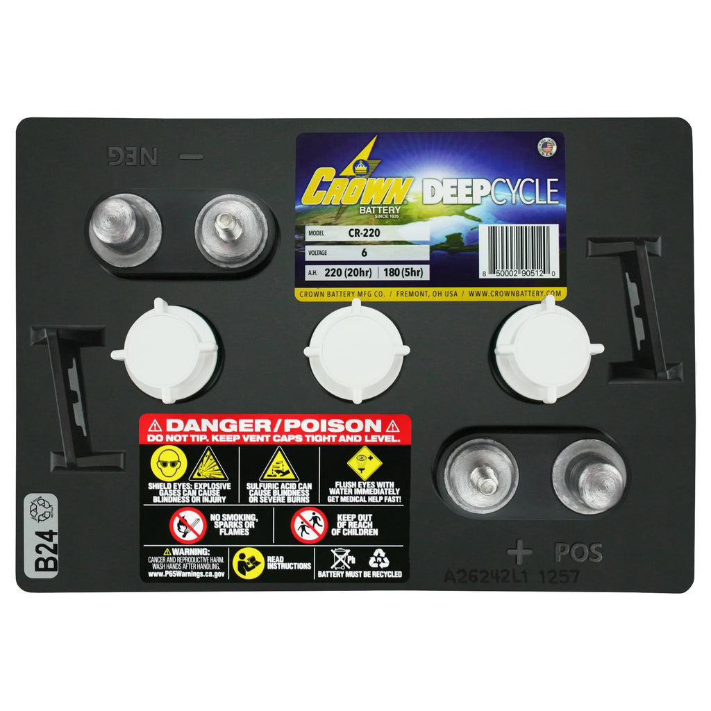 6V 240AH Deep Cycle Battery N18747