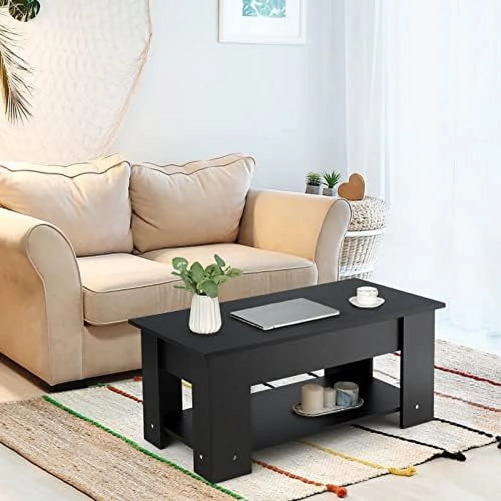 Lift Top Coffee Table with Hidden Compartment N42924