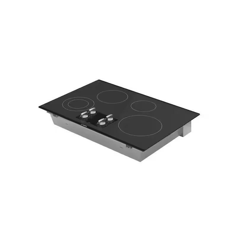 30 in. Black Radiant Electric Cooktop with 4 Elements O24594