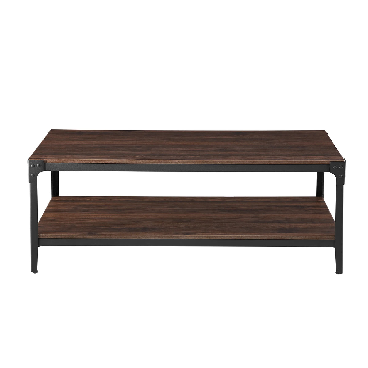 Rustic Dark Walnut Coffee Table J529970