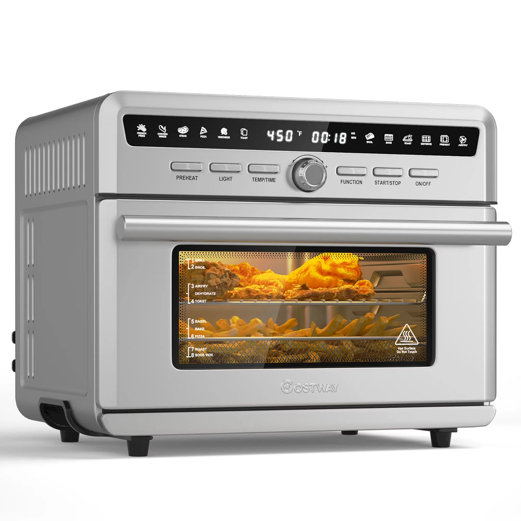 26.4 QT 10-in-1 Air Fryer Toaster Oven 1800W U35704