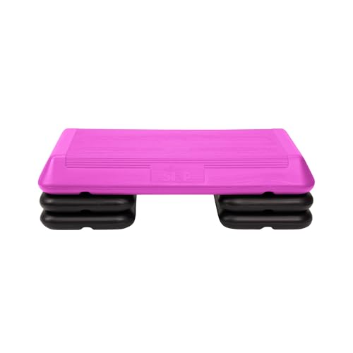 Exercise Step Platform with 2 Risers Y126