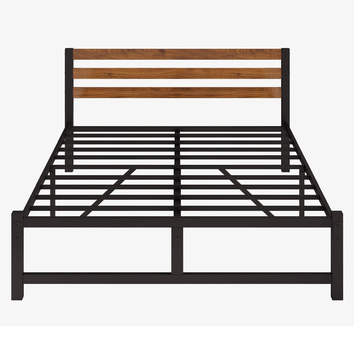Queen Platform Bed Frame with Headboard E55332