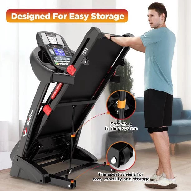4.5 HP Folding Treadmill J503