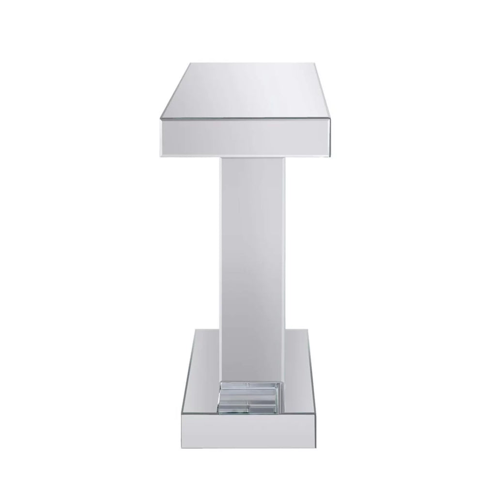 Wood and Mirror Console Table H802