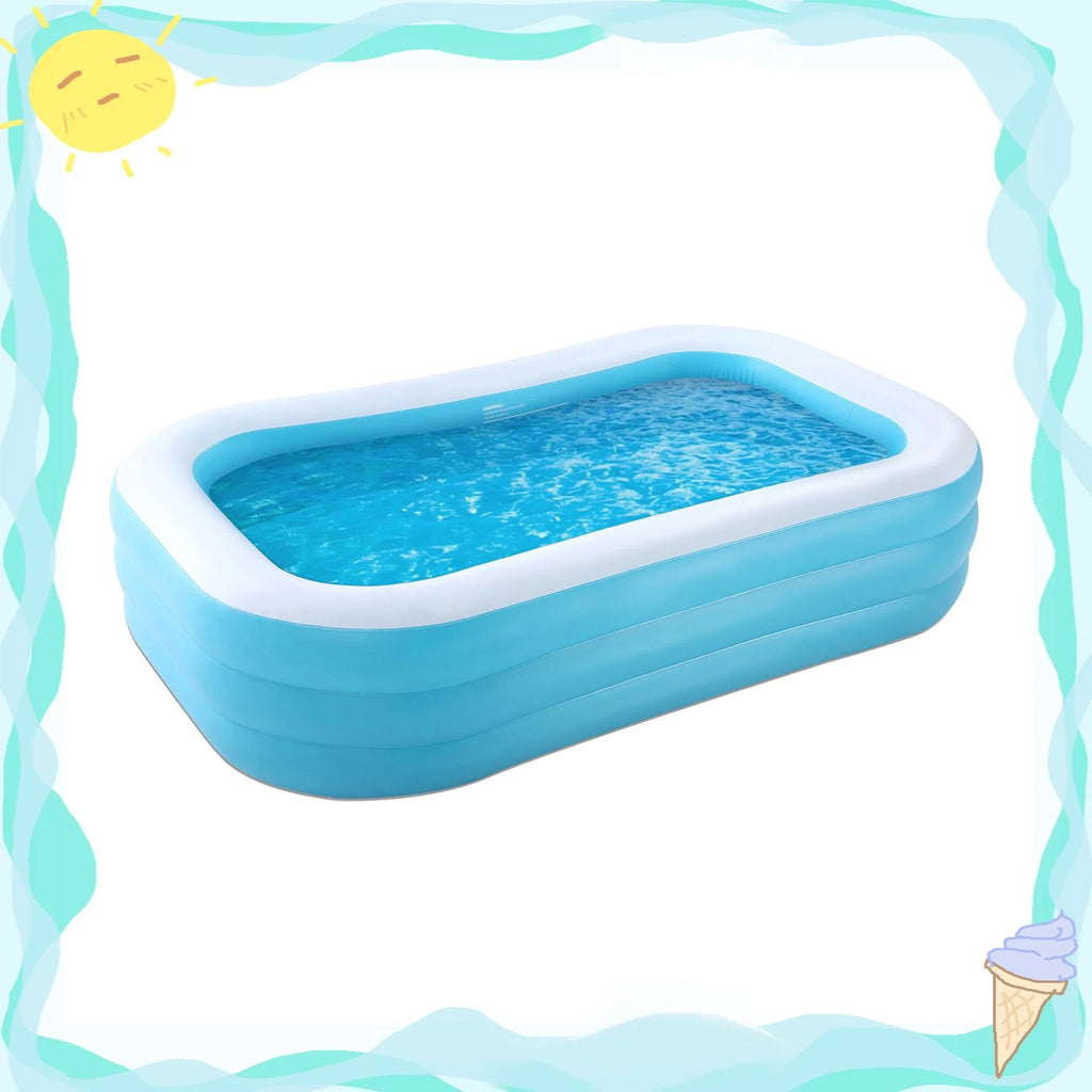 95In Inflatable Square Swimming Pool G97979