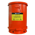 Oily Waste Can 21 Gallon Red D1680