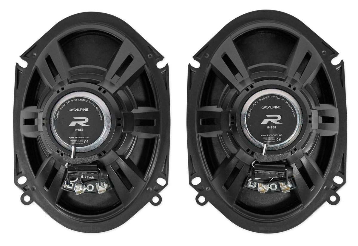6x22X8x22 2-Way Car Speakers K859