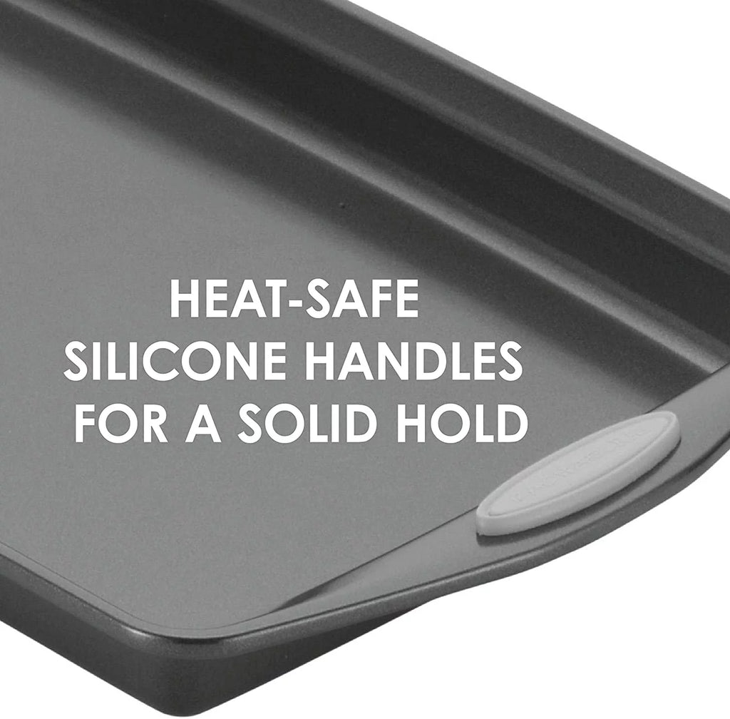Nonstick Bakeware Set with Grips, 3 Piece Q7757