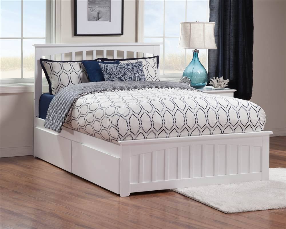 Queen Bed with 2 Drawers B613