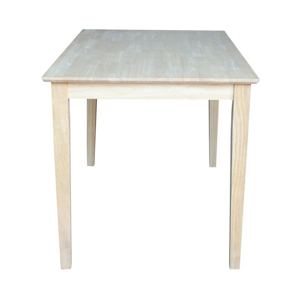 Unfinished 30" Solid Dining Table D23000