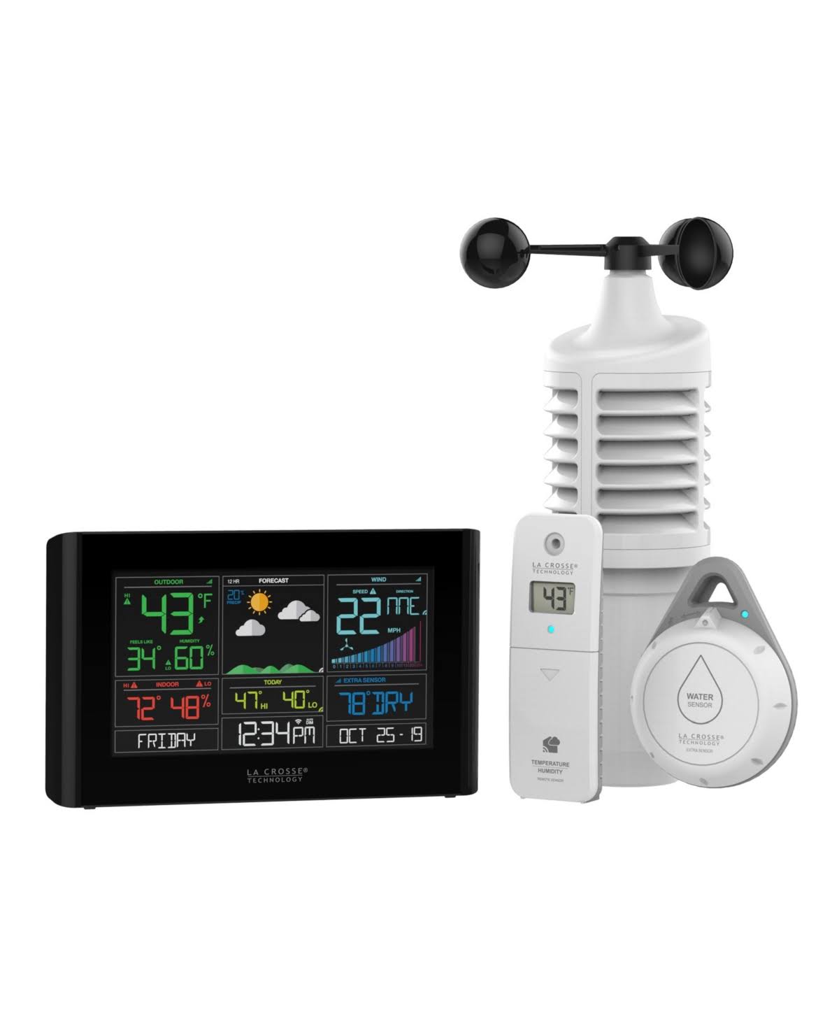 Wi-Fi Professional Weather Station T383
