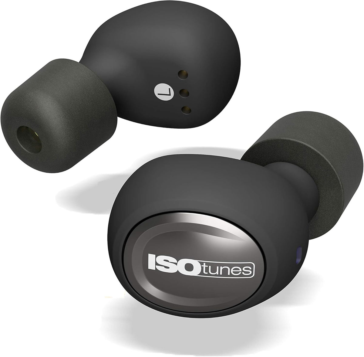 True Wireless Earplug Earbuds 22 dB Noise Reduction Bluetooth Hearing Protector Matte Black G298420