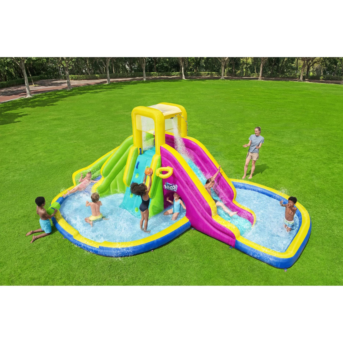 Inflatable Kids Water Park with Blower D54869