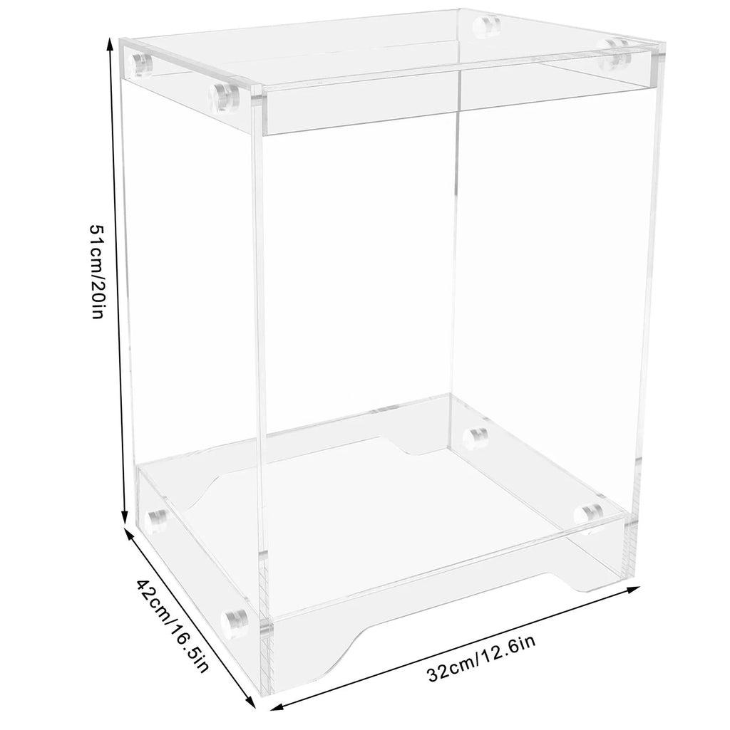 20 inch 2-Tier Acrylic End Table K142424