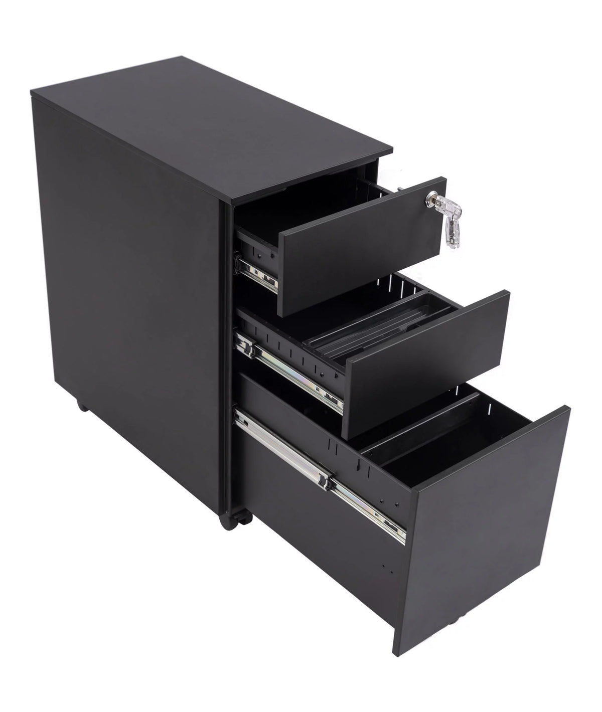 3 Drawer Lockable Rolling File Cabinet L331819