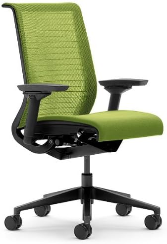 Black 3D Knit Back Chair Q3344