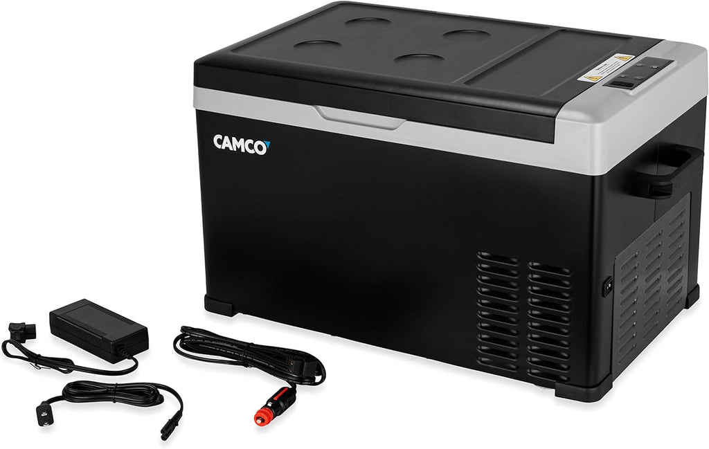 Portable Refrigerator, AC 110V/DC 12V Compact Fridge/Freezer, 45-Liter X920145