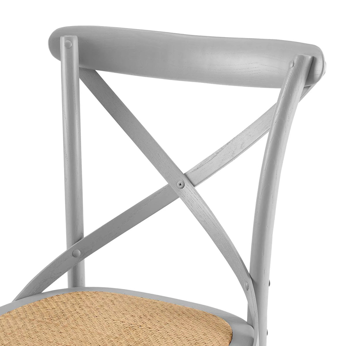 Light Grey Wood Dining Chair V58564
