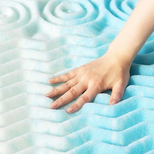 2 Inch Gel Memory Foam Mattress Topper, Full R68661