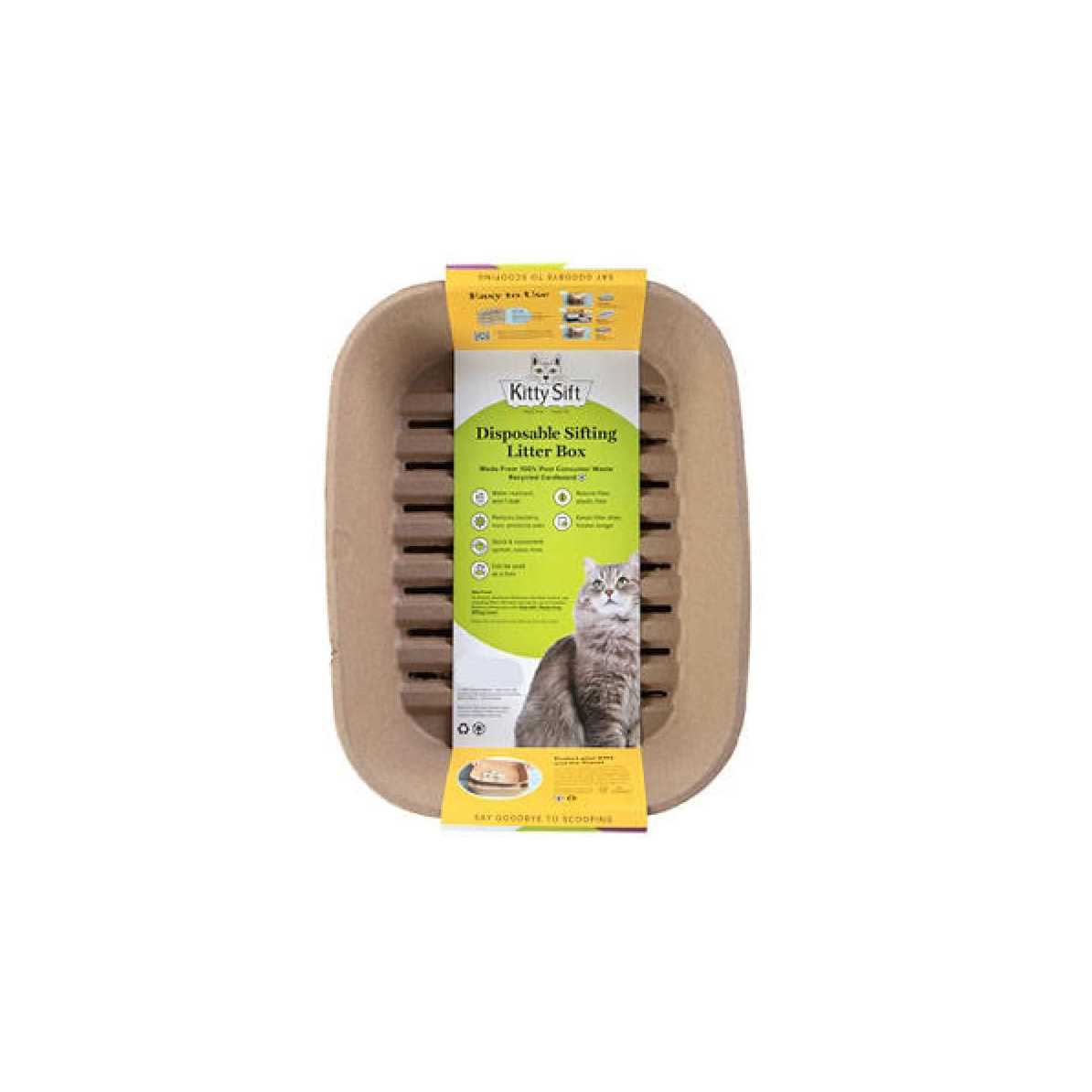 Disposable Sifting Litter Box V21299