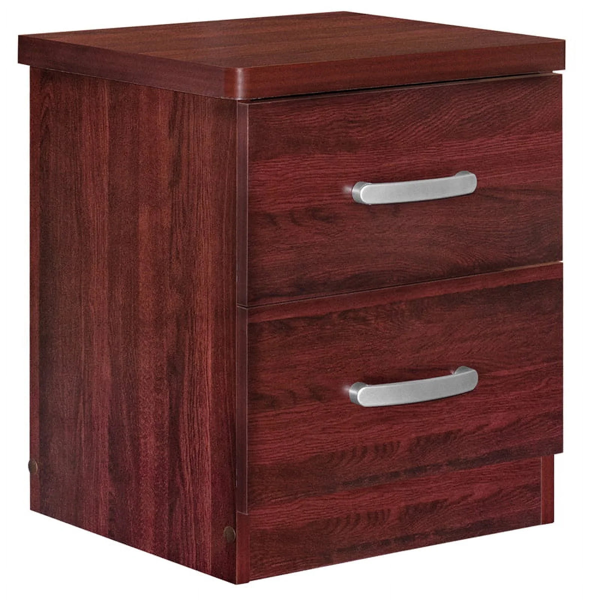 3-Piece Twin Bed 4-Drawer Dresser and Nightstand Set P2647