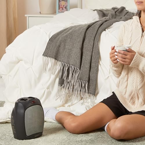 Ceramic Space Heater Portable 1500W Black I859