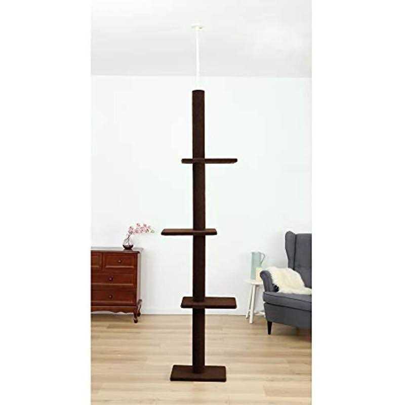 3-Tier Floor-to-Ceiling Cat Tree S328